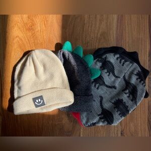 Toddler winter hat bundle